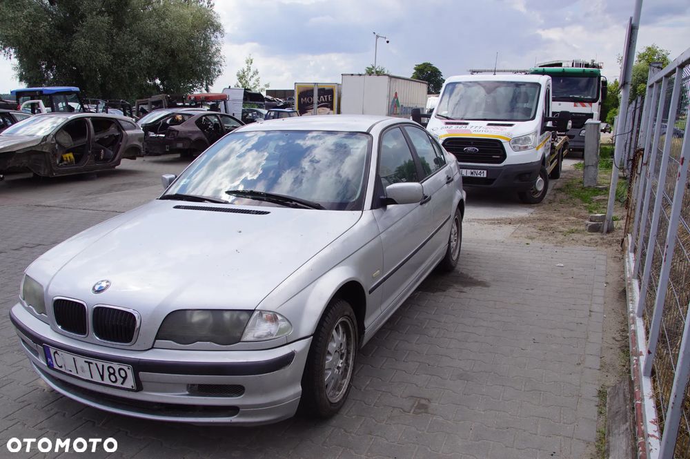 Auto na części - BMW E46 318i 1.9 8V 118 KM M43B19O1 7505600 354 2000R Silnik Skrzynia Drzwi Lusterko Lampa Maska Klapa Szyba Deska Kokpit Sterownik Moduł Fotel - 7