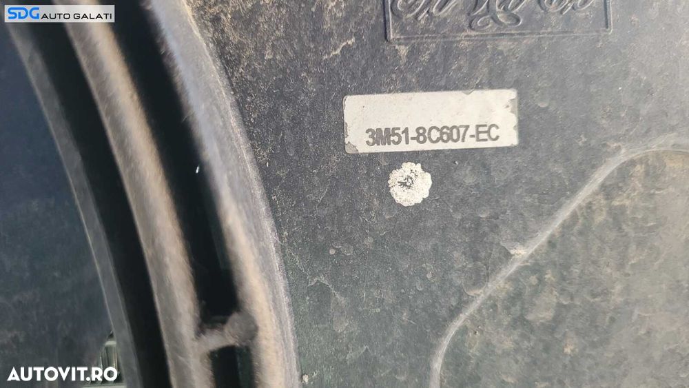 Ventilator Electroventilator Ford C-Max 1.6 16V Benzina 2004 - 2010 Cod 3M518C607EC 3M51-8C607-EC [C2598] - 2