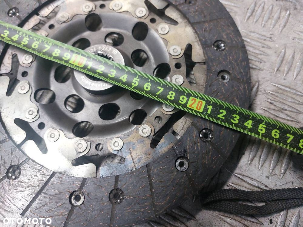 KOŁO DWUMASOWE + TARCZA + DOCISK + ŁOŻYSKO RENAULT MEGANE II 1.9 DCI - 9