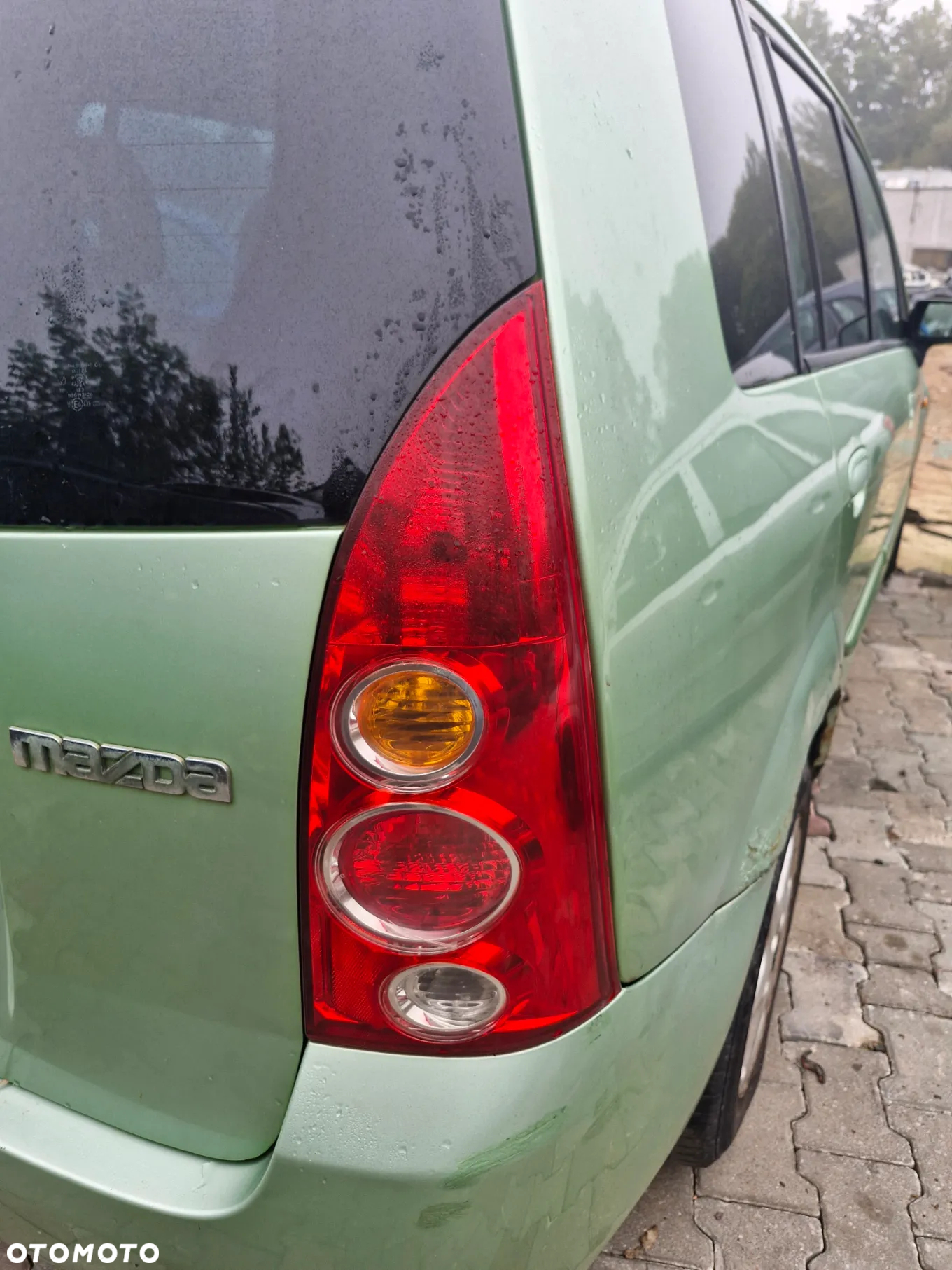 Mazda premacy 1.8 B  maska  zderzak drzwi lusterko szyba roleta fotel pojazd na czesci - 5