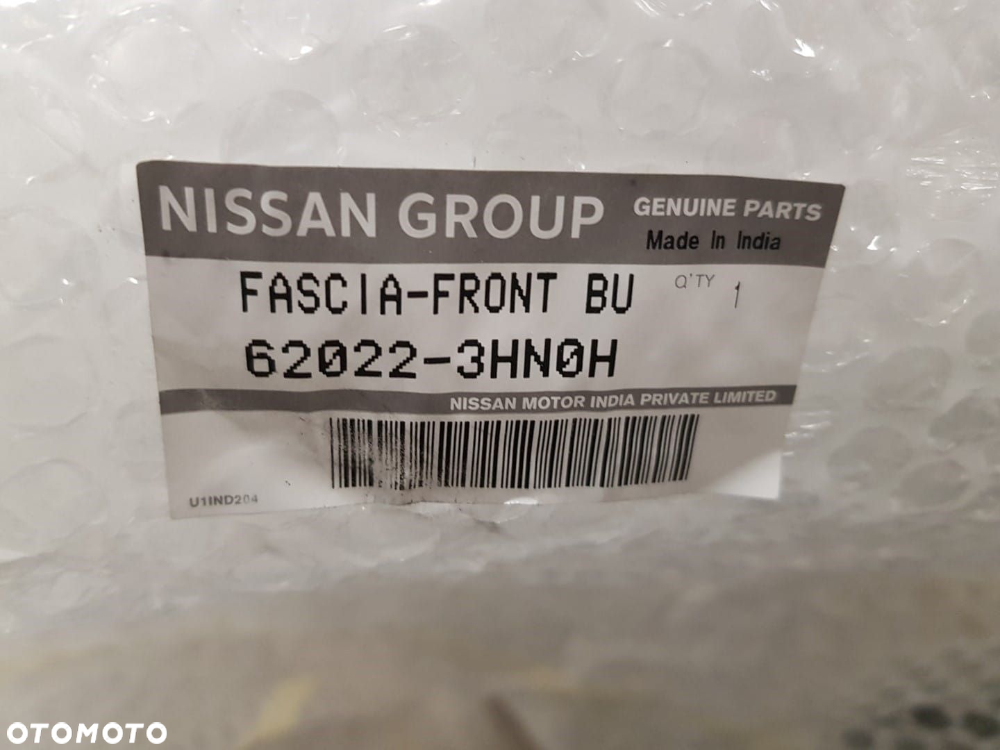 FABRYCZNIE NOWY ORYGINALNY ZDERZAK PRZEDNI PRZÓD NISSAN MICRA IV 4 LIFT K13  13-17 62022-3HN0H - 10