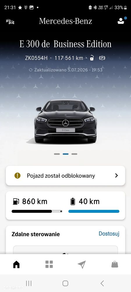Mercedes-Benz Klasa E 300 de Business Edition - 20