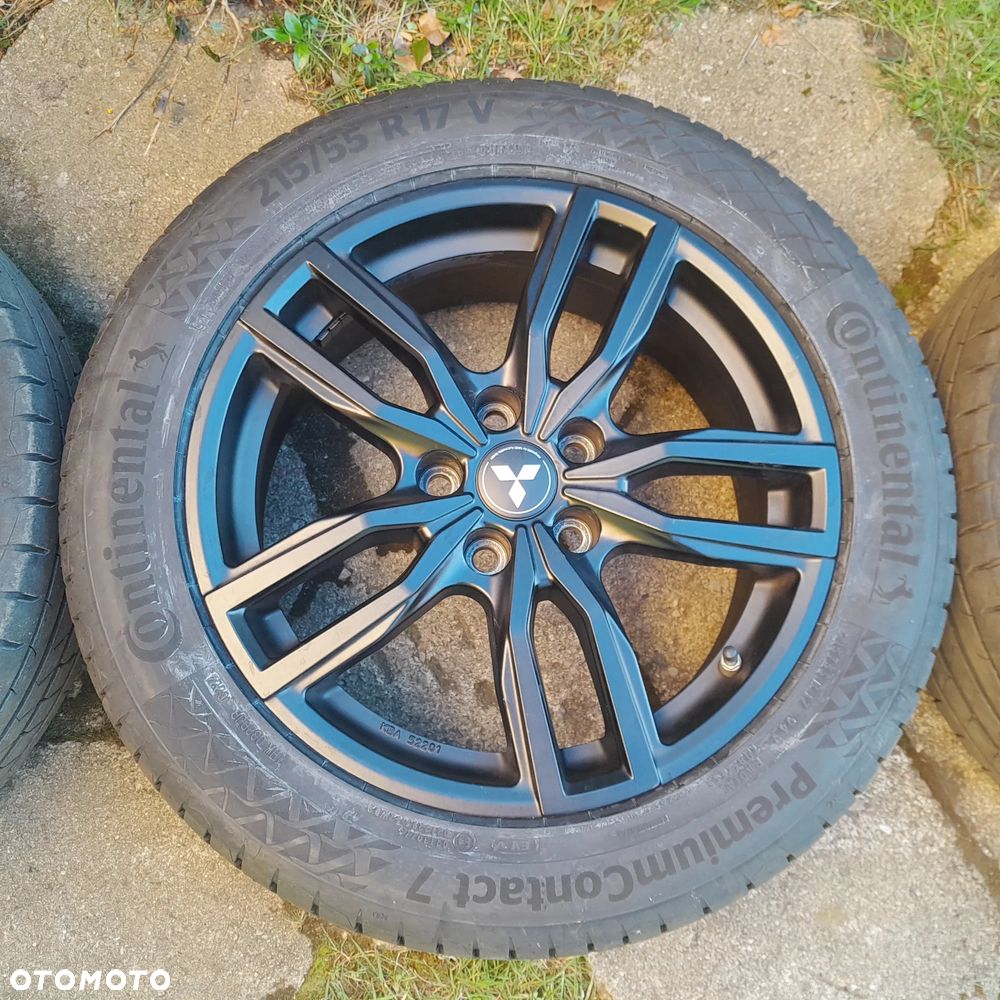 Letnie czarne Mitsubishi MMDA06 Continental PremiumContact 7 215/55 R17 94 V FR 5x114,3 - 9