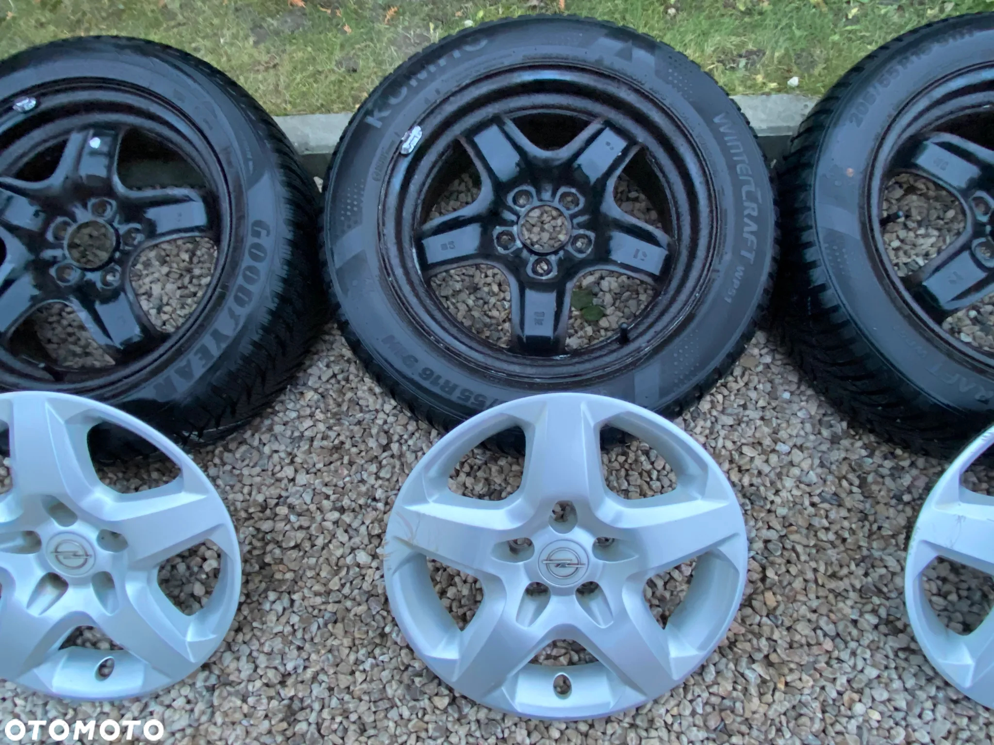 Opel Astra H Zafira Felgi strukturalne z oponami Koła 16" 5X110 6,5Jx16H2 ET39 - 5