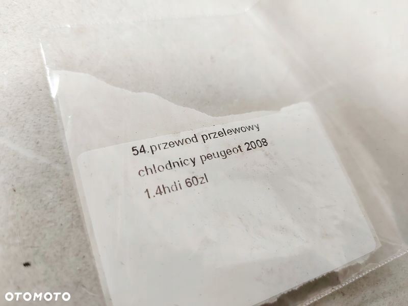 PEUGEOT 2008 I 1 1.4 HDI PRZEWÓD RURKA PRZELEWOWY CHŁODNICY - 4