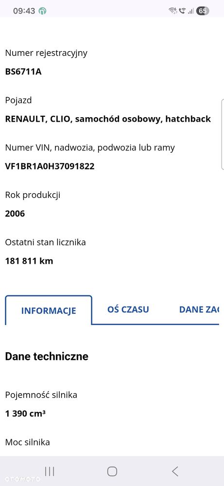 Renault Clio 1.4 16V Dynamique - 9