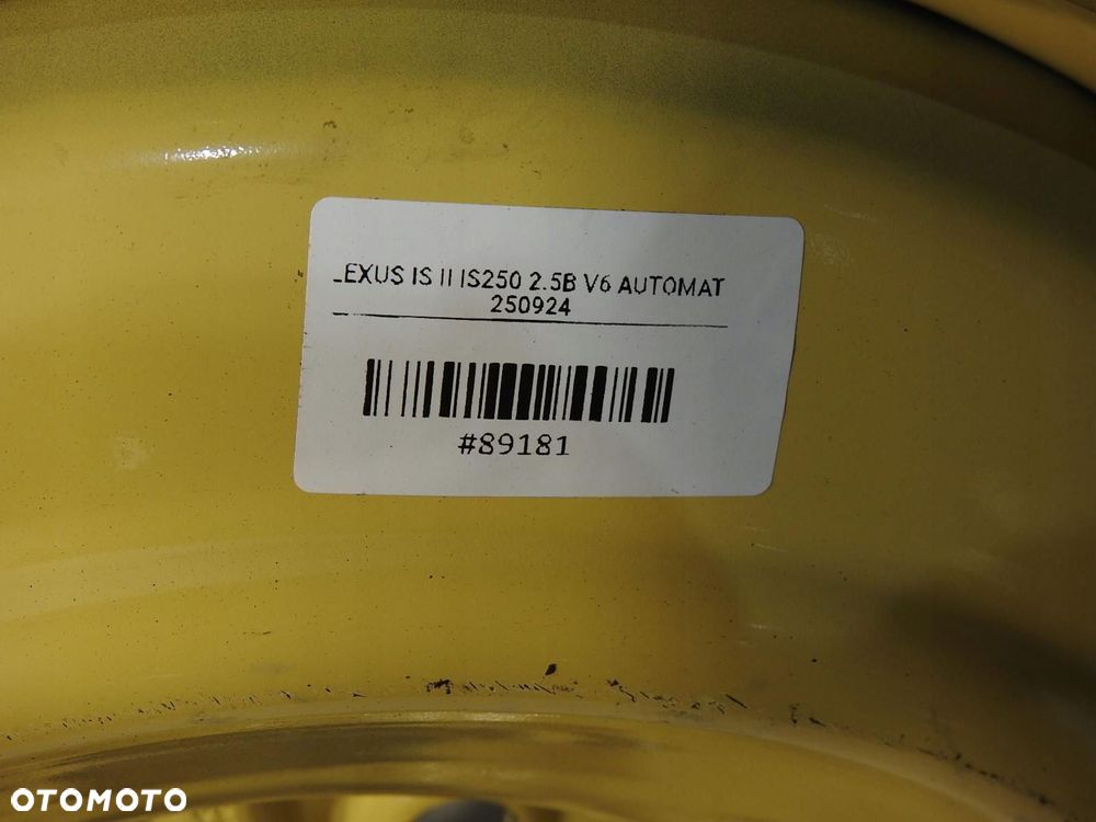 KOŁO DOJAZDOWE J17 5X114,3 LEXUS IS II - 7