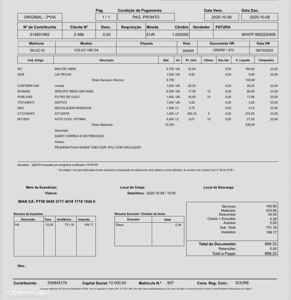 Volvo V90 2.0 D4 Inscription Geartronic - 57