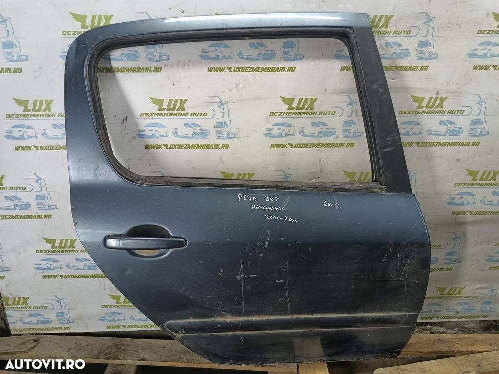 Usa portiera dreapta spate Peugeot 307 1 [2001 - 2005] - 1