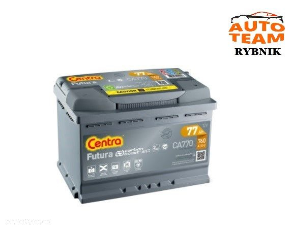 Akumulator Centra Futura 77Ah 3l. gwar+assistance!