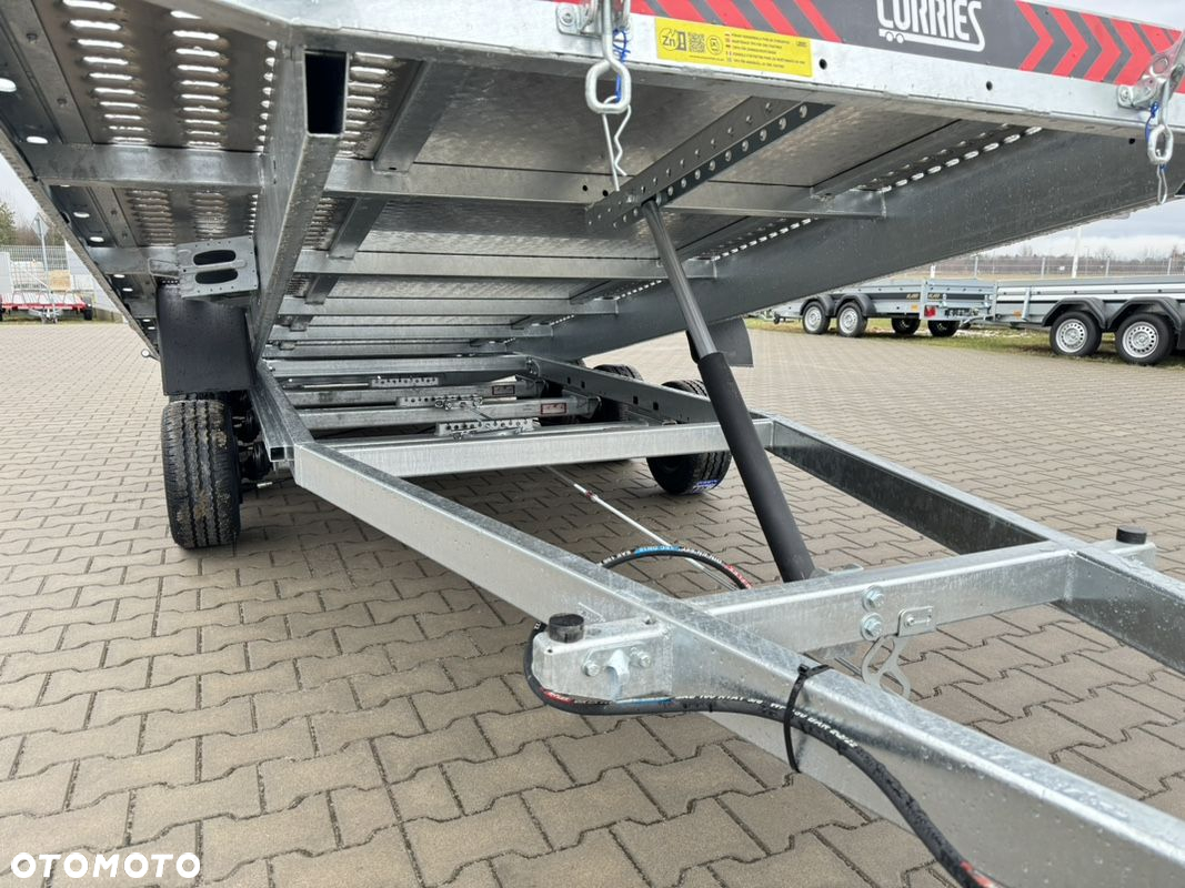 Lorries PLI35-6021 - laweta trzyosiowa uchylna lampy LED pompa hydrauliczna wypełnienie podłogi ALU - 20