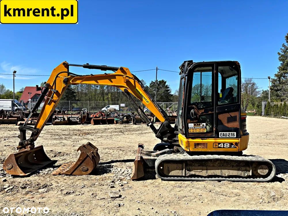 JCB 48Z-1 MINI-KOPARKA 2017R. | JCB 8040, 8050, 51, 55, KUBOTA KV VOLVO ECR 48, KOMATSU PC50, CAT 305 - 18