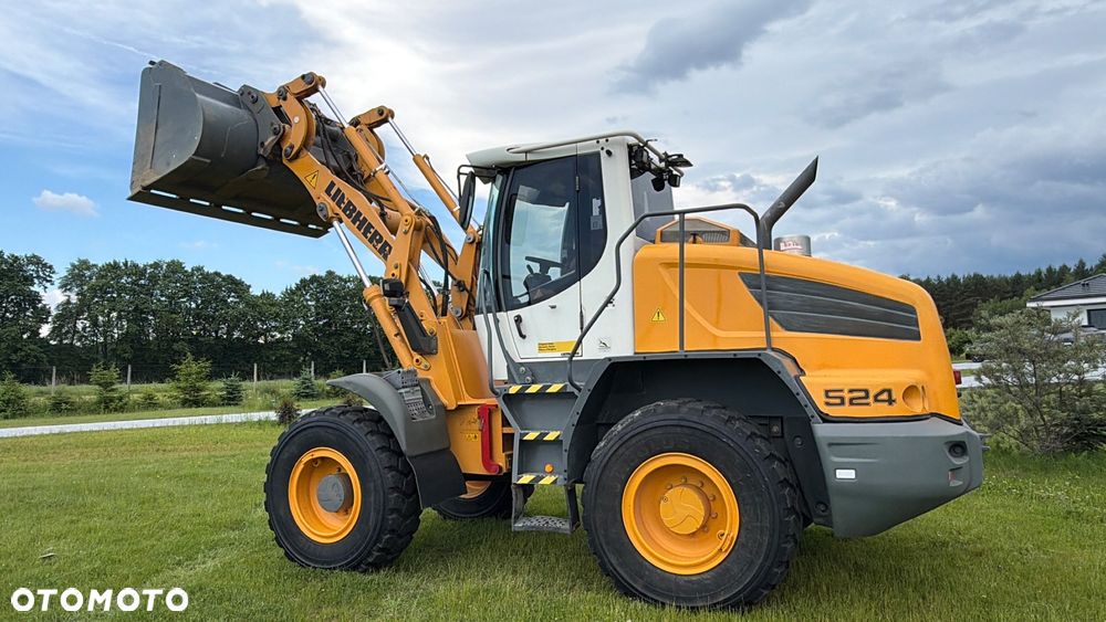 Liebherr Ładowarka Liebherr L524 KLIMA łyżka2,5m3+widły bezAdblue i Dpf szybkozłącze hydr. Cat Caterpillar 924K  924H  930K Volvo L60H / L70H Komatsu WA200-8 WA270-8JCB 426 427 - 19