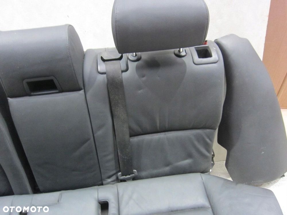 BMW 5 E61 KOMBI KANAPA TYLNA TYŁ OPARCIE SKÓRA SIEDZISKO - 5