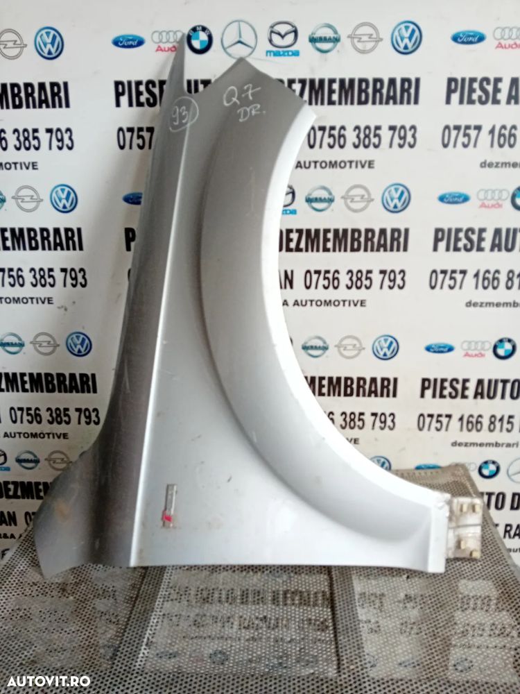 Aripa Dreapta Audi Q7 S Line 4L 2006-2009 Originala LICHIDARE STOC - 1
