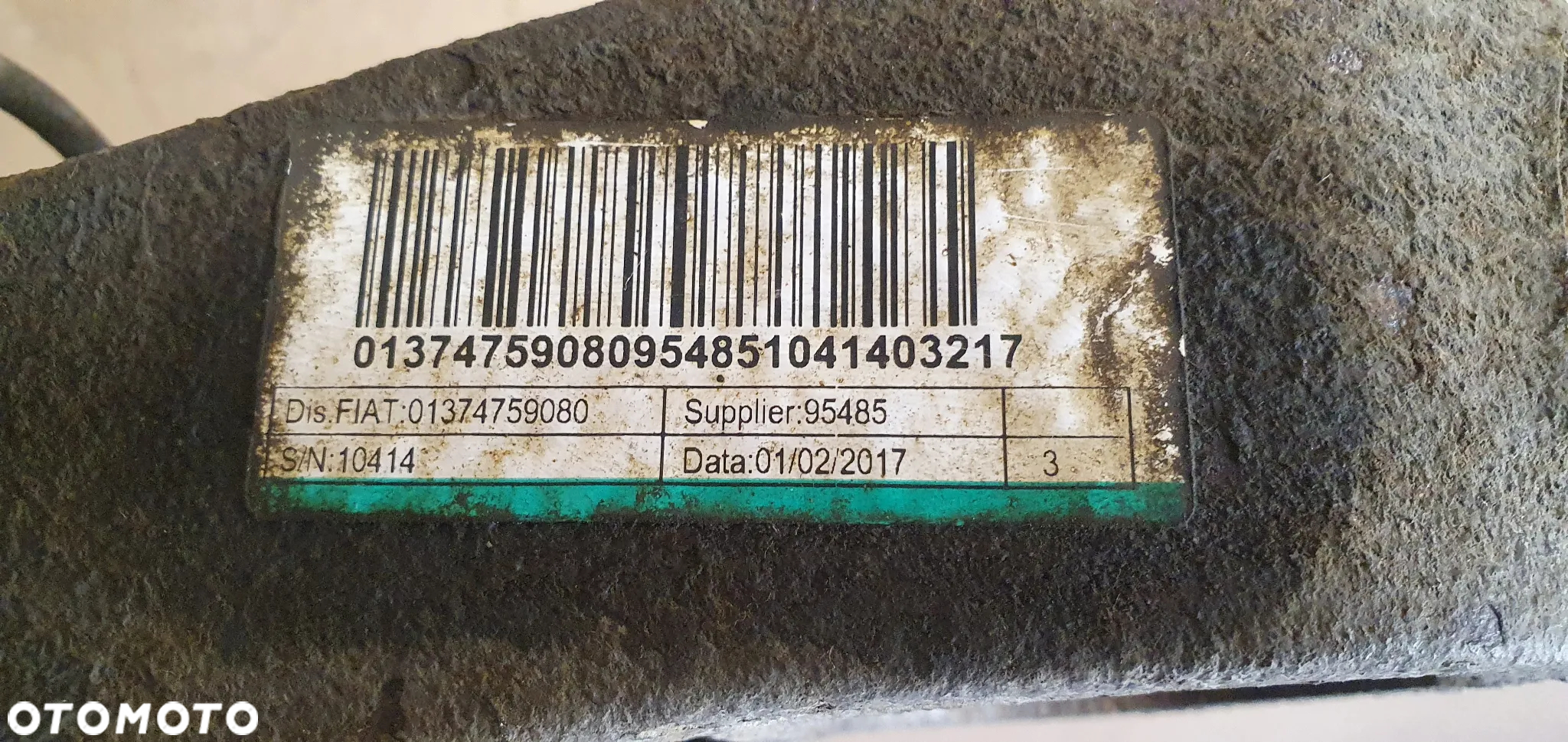 Zwrotnica lewy przód przednia lewa Citroen Jumper Euro 6 01374759080 - 8