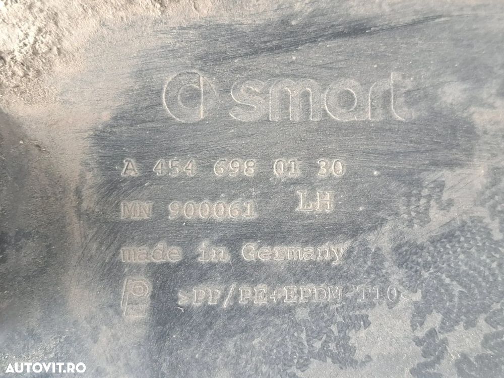 Carenaj aparatoare noroi stanga dreapta fata Originale Samrt Forfour w454 2004-2006 - 8