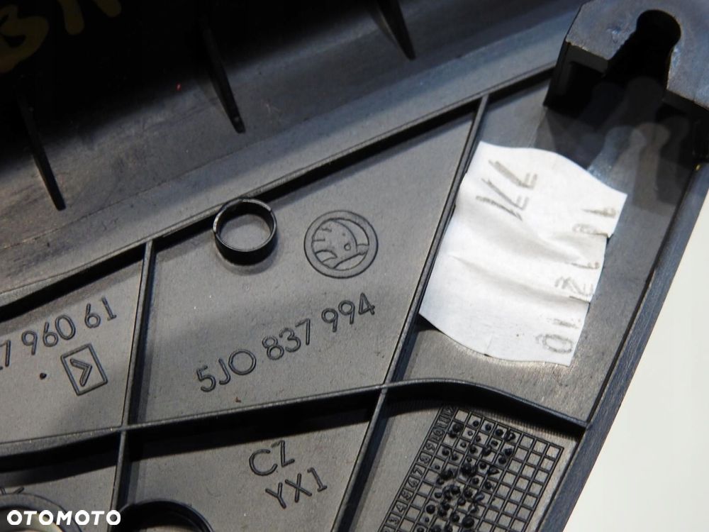 OSŁONA LUSTERKA PRAWA SKODA FABIA II LIFT 5J0837994 - 5