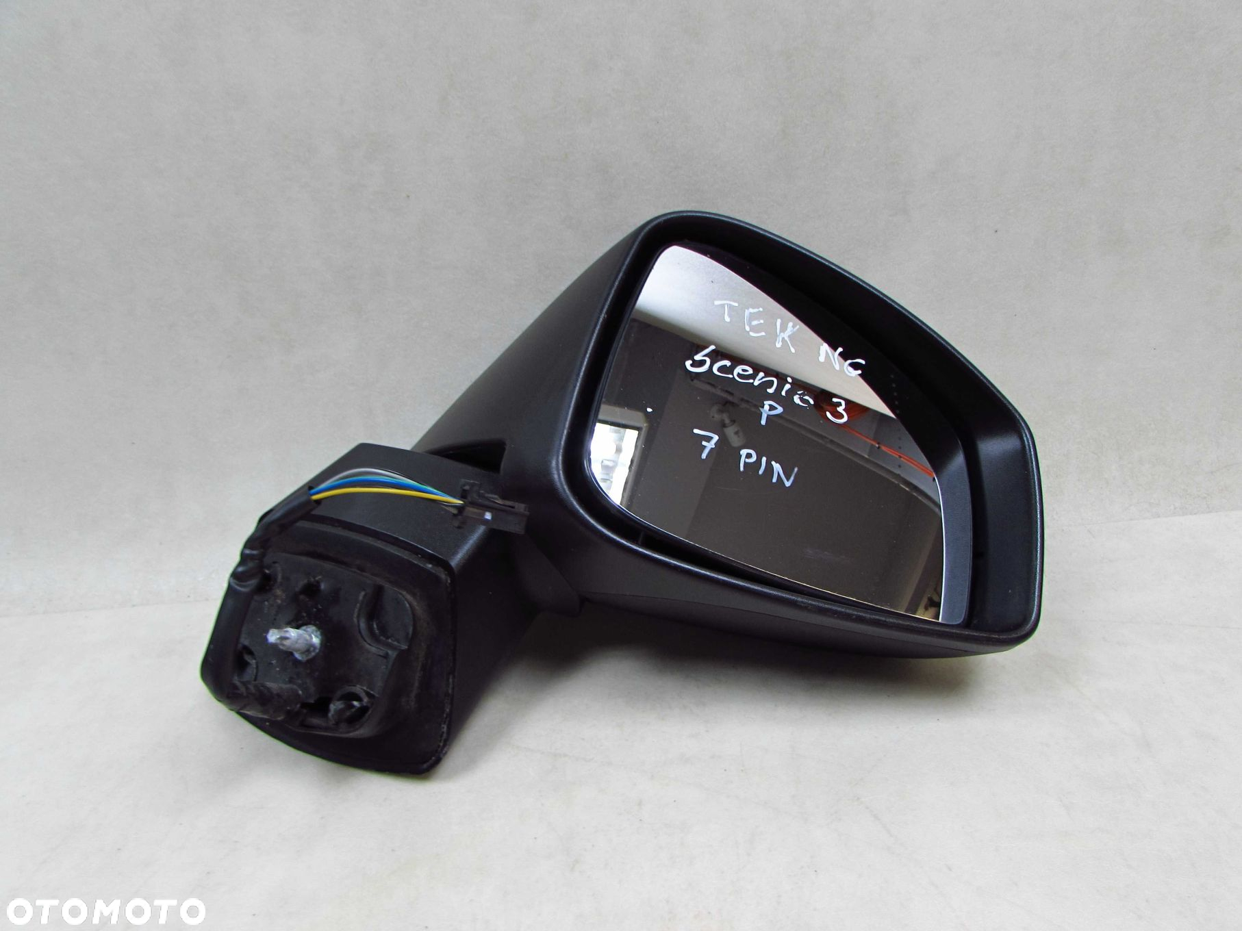 RENAULT GRAND SCENIC III 09-13 LUSTERKO PRAWE 7 PIN TEKNG EUROPA - 4