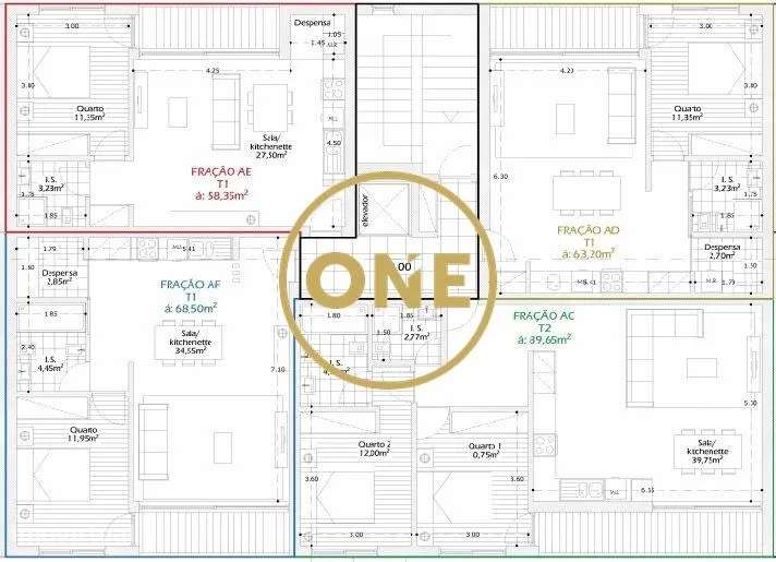 Apartamento T2 em Construção em Calendário - Grande imagem: 2/4