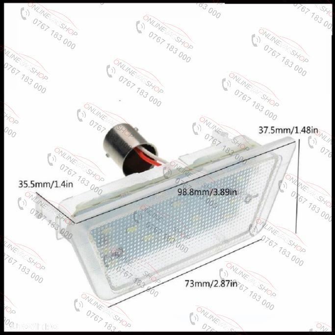 Set lampa LED numar Opel Astra G Hatchback 98-04 - 1