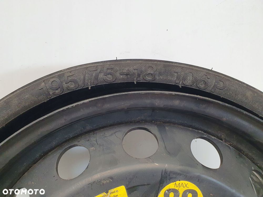 KOŁO DOJAZDOWE Audi Q7 Vw Touareg I dojazdówka 195/75 R18 7L0601027A 5x130 - 2