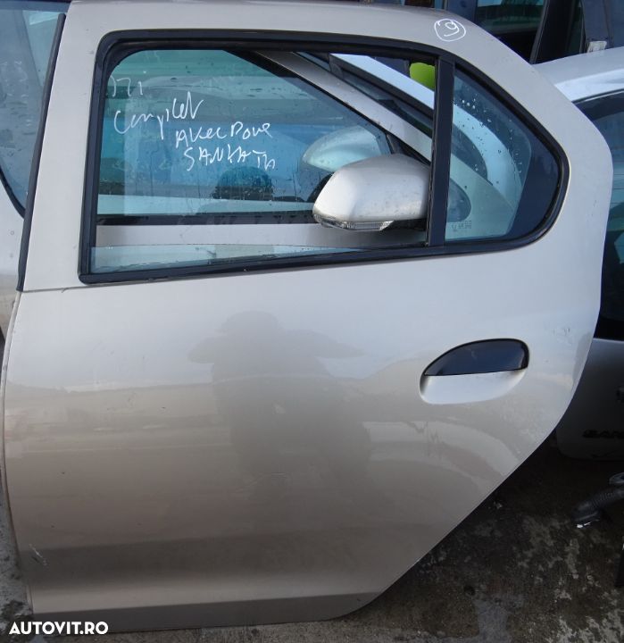 Usa stanga spate Dacia Logan din 2015 completa - 1