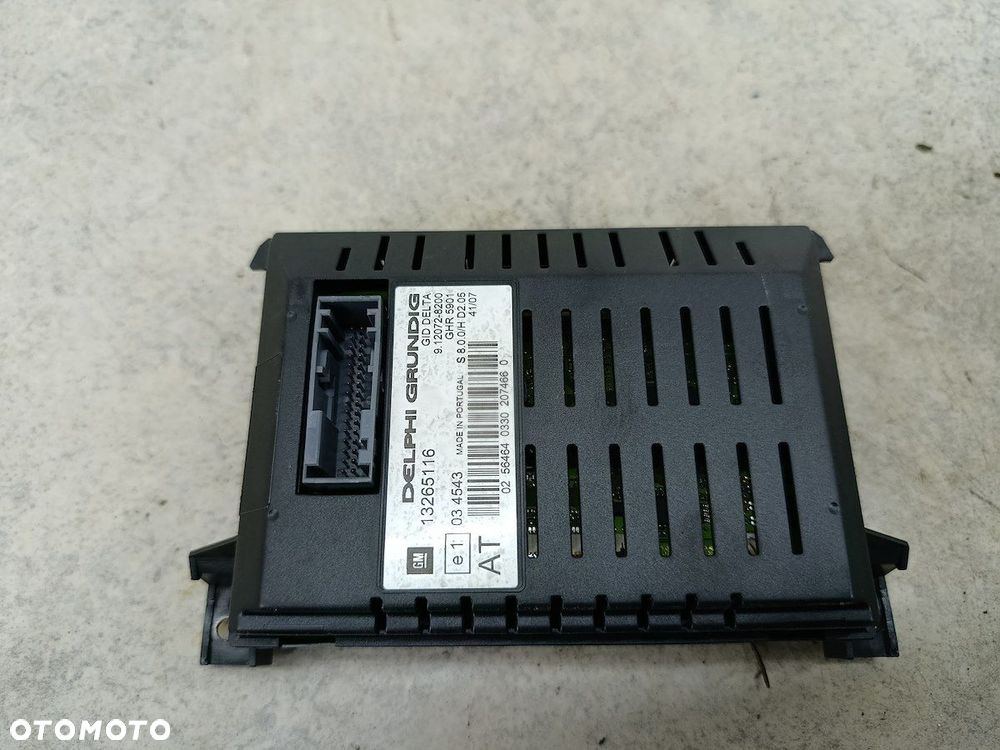 ZESTAW MULTIMEDIALNY OPEL ZAFIRA B 13255557  13265116 DELPHI - 10