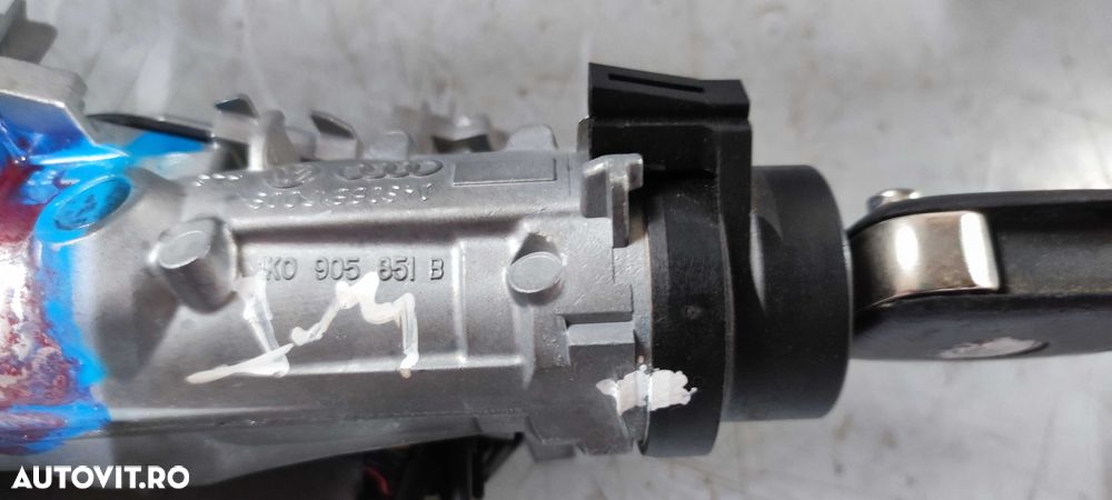 Contact + cheie vw touran golf skoda  cod 1K0905851B cu 6 fire - 2