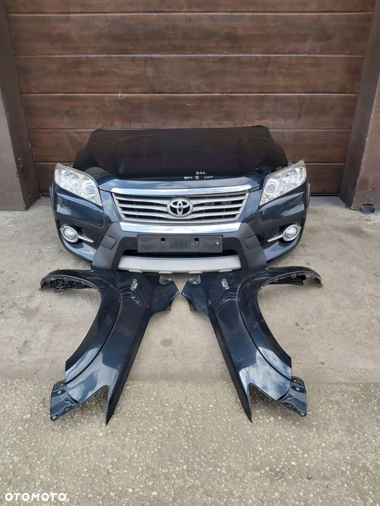 Toyota Rav4 III LIFT kompletny przód zderzak maska pas lampa błotnik 10-12r - 1
