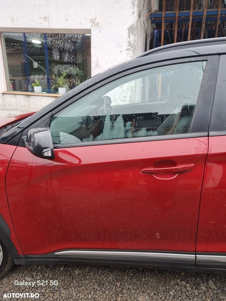 Usa Stanga Fata Hyundai Kona I 2017 - 2020 SUV 4 Usi PULSE RED Y21 (1413) - 1