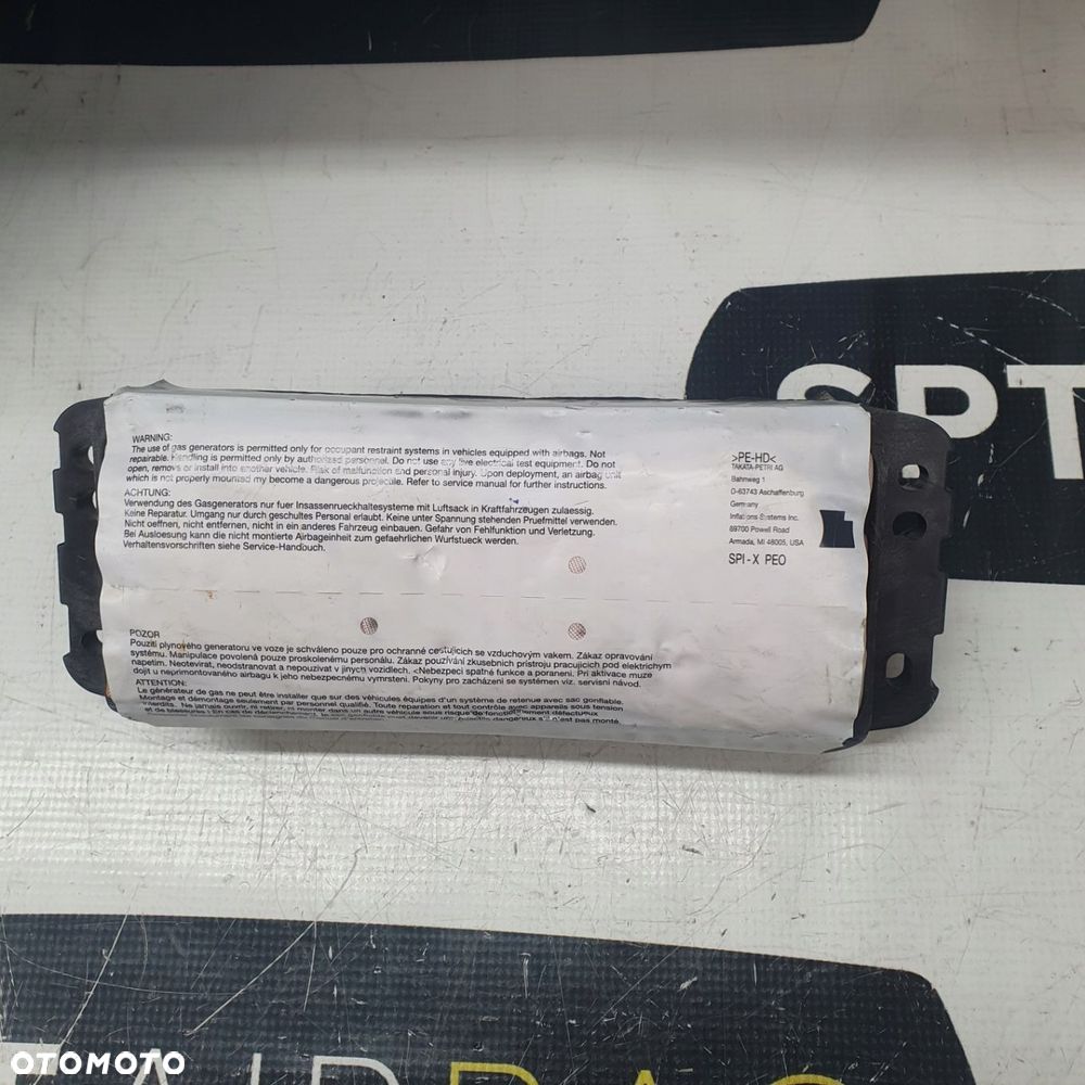 SKODA YETI LIFT DESKA KONSOLA PODUSZKI AIRBAG AIR BAG ORYGINAŁ DEMONTAŻ - 6