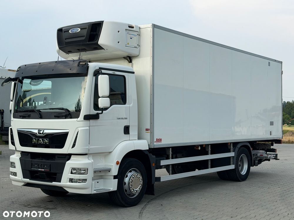 MAN TGM 18.290 / CHŁODNIA / WINDA / 18 PALET / AUTOMAT / NISKI PRZEBIEG / 8 370 KG ŁADOWNOŚCI / CARRIER / 2018 ROK - 1