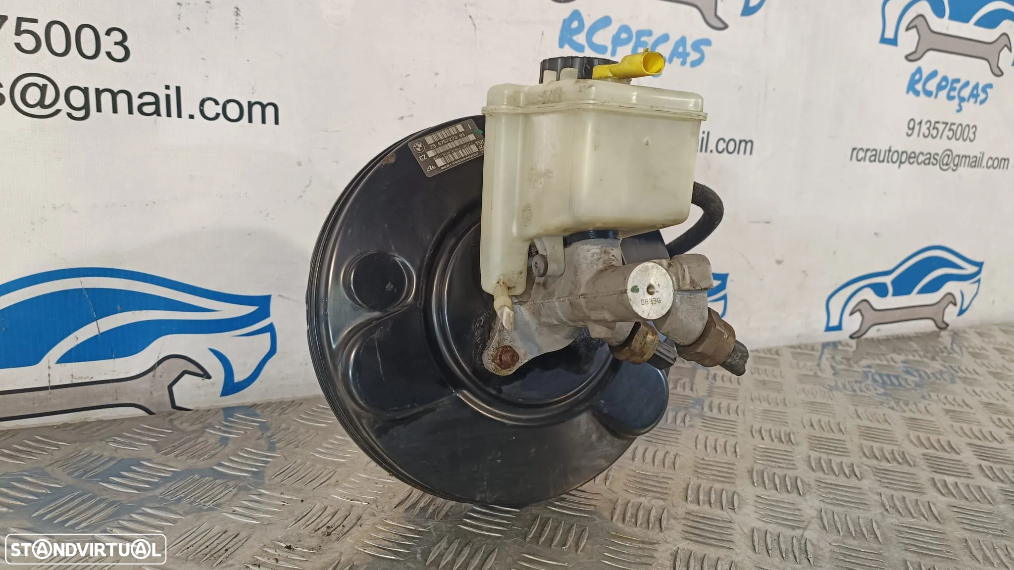 SERVOFREIO SERVO FREIO BMW Z4 E85 CABRIO E86 COUPE 34336757273 6757273 BOMBA DEPOSITO RESERVATORIO LIQUIDO TRAVÕES - 2
