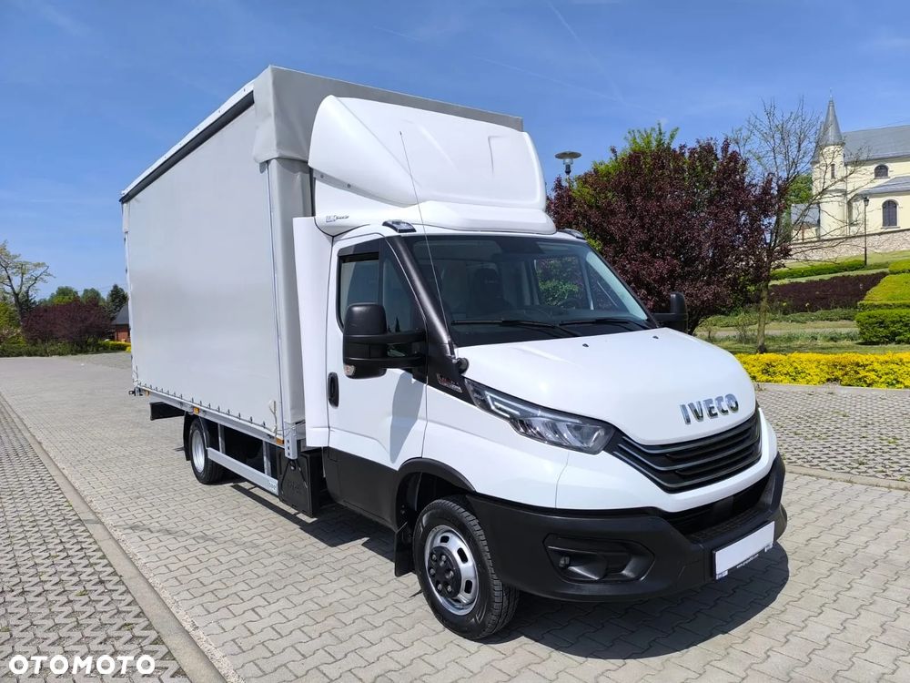 Iveco Daily 50C18 Plandeka, 10 Palet, 2xFirana + Zsuwany Dach + Reg Wysokość 2.40/70m! - 1