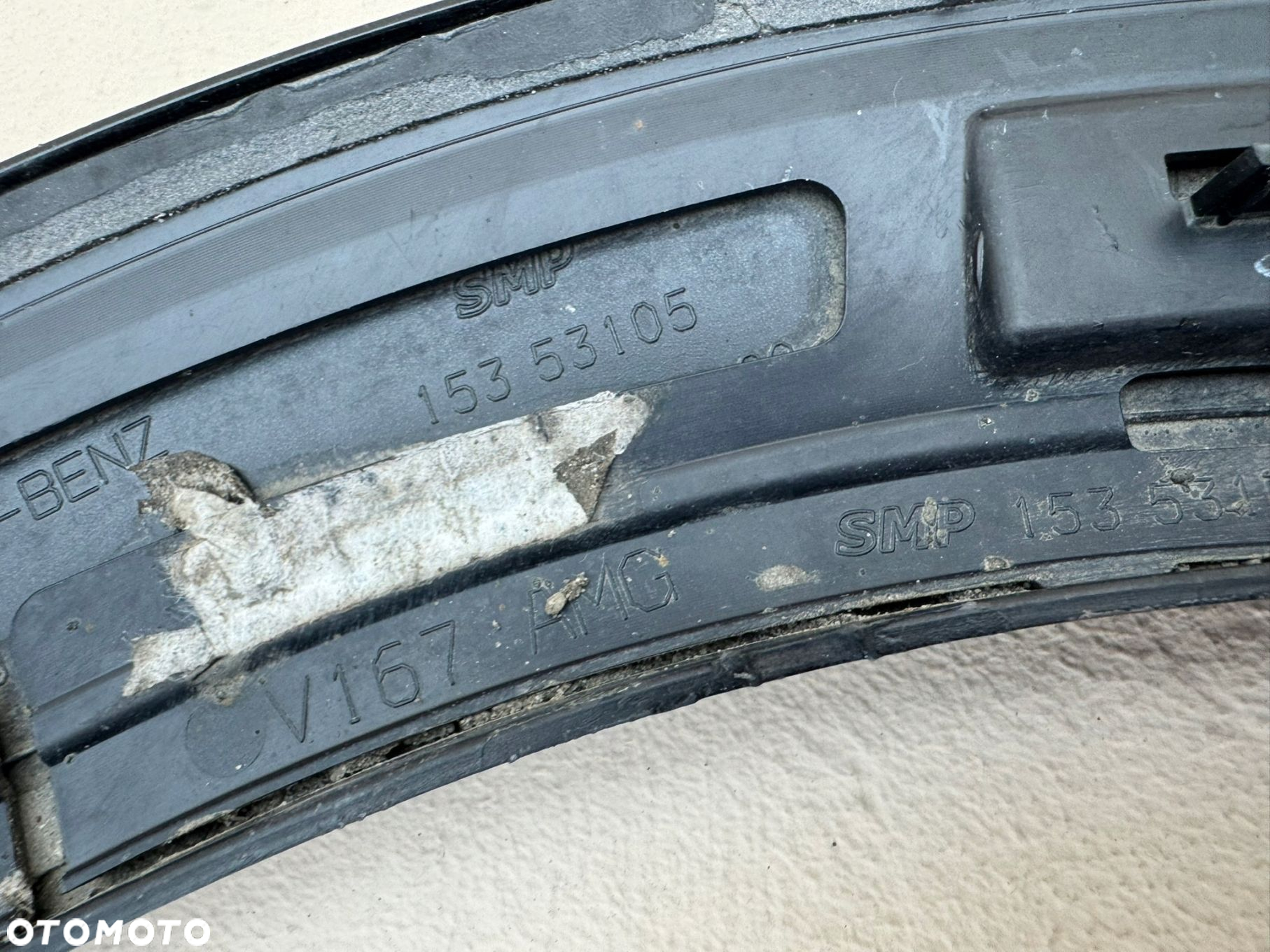 MERCEDES GLE W167 19R- AMG LISTWA BŁOTNIKA PRAWY TYŁ A1678840000 - 15