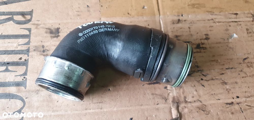 Przewód wąż rura intercoolera VW Touran 1.9 TDI 1T0145790B - 1