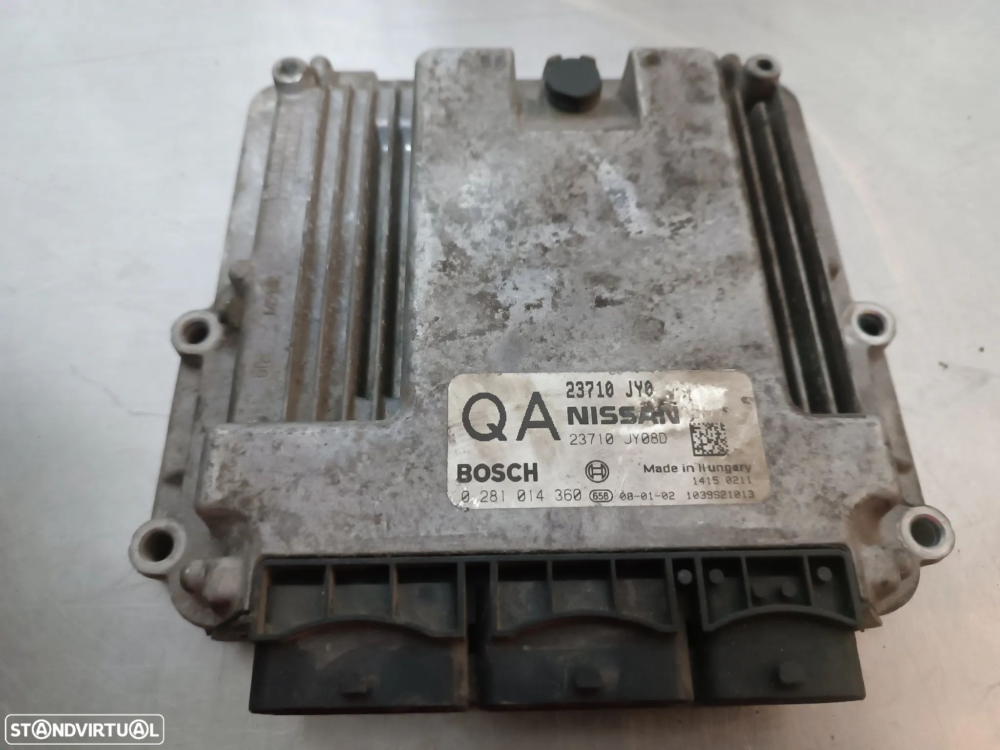 CENTRALINA DO MOTOR RENAULT KOLEOS 2.0DCI REF. 0281014360 23710JY0 23710JY08D - 1