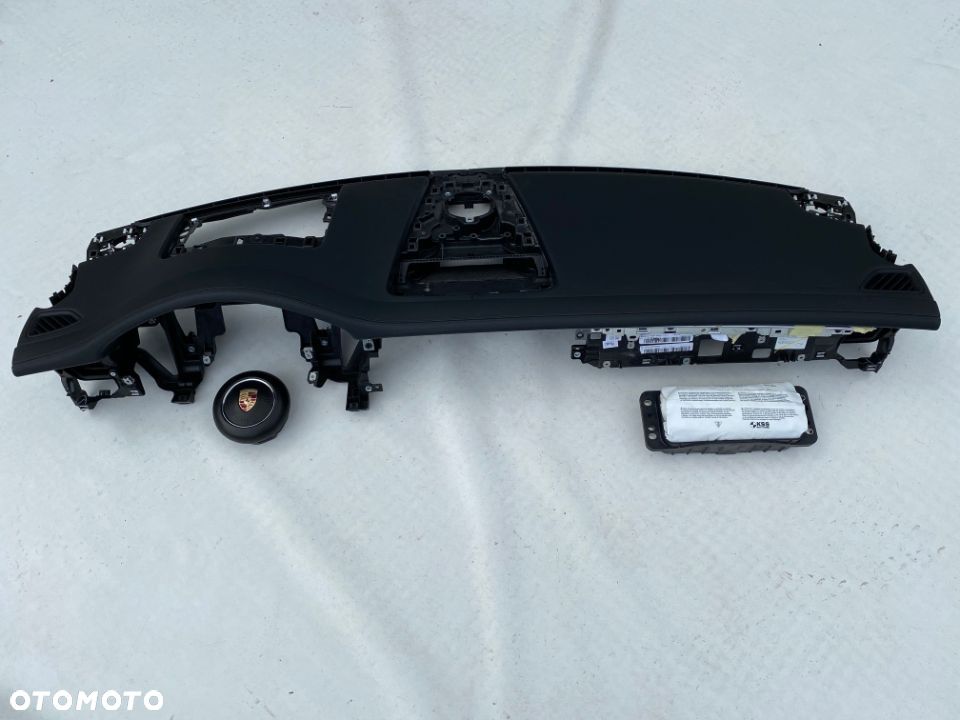 PORSCHE PANAMERA 971 DESKA Head Up KONSOLA KOKPIT PULPIT PÓŁKA PARAPET PODUSZKI AIRBAG KURTYNY PASY - 5