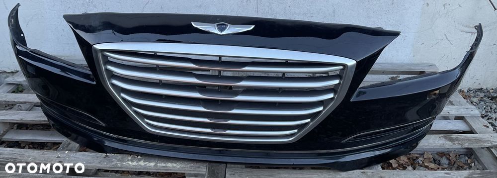 O1 HYUNDAI GENESIS G80 2013 - ZDERZAK PRZÓD PRZEDNI KOMPLETNY YB6 - 9