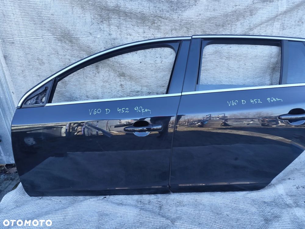 Volvo V60 I 10-18 Drzwi Przód Tył Lewe Tył Kompletne w kolor 452 2 sztuki - 2