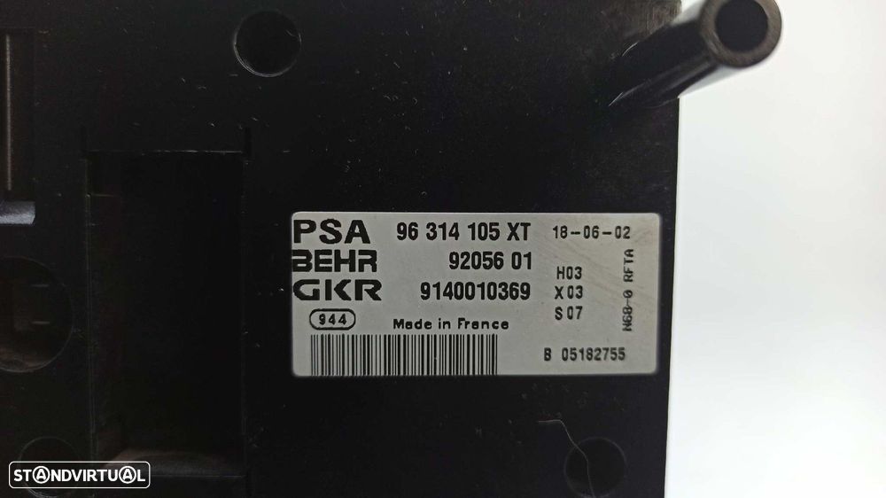 COMANDO CLIMATIZADOR CITROEN XSARA PICASSO 2.0 HDI X - 4