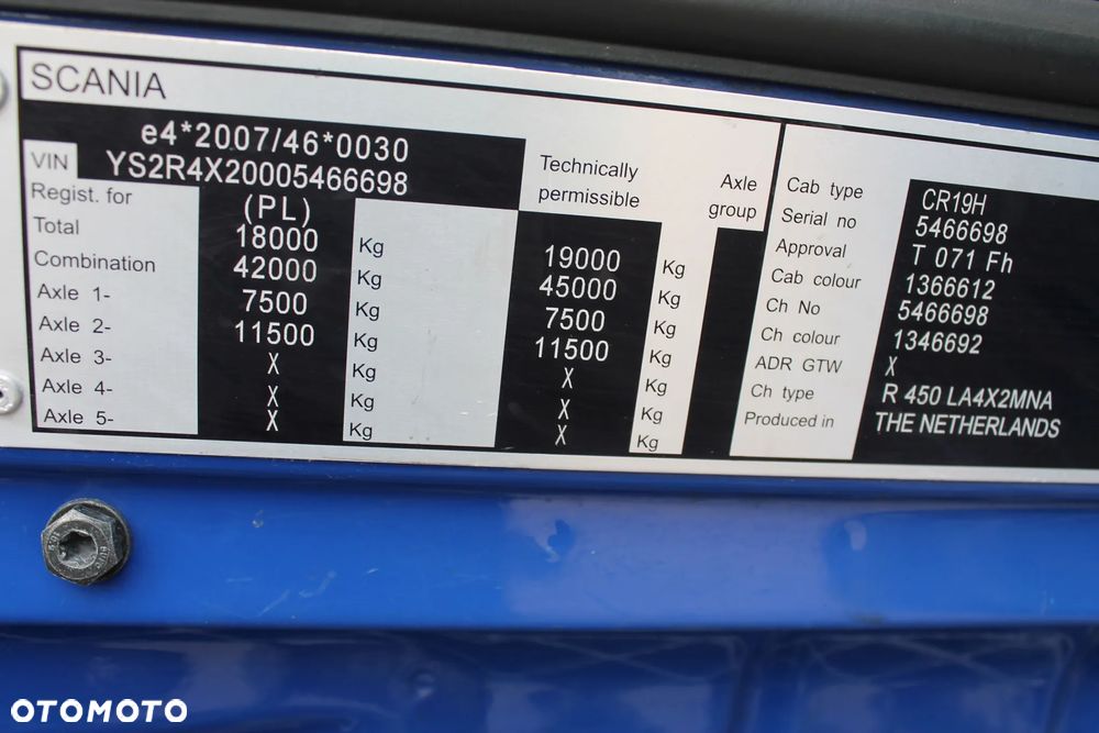 Scania R450** 798tkm** 17r** STAN WZOROWY** - 28