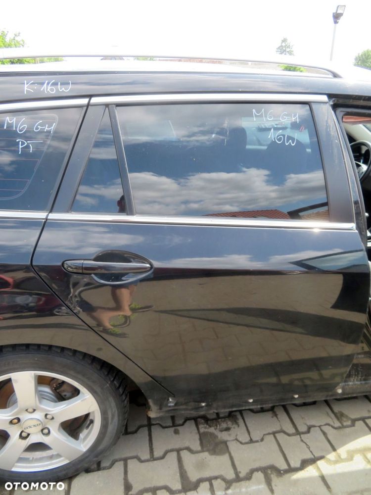 DRZWI TYLNE PRAWE 6 II GH LIFT KOMBI 16W  CZARNY MAZDA 2010-2012 - 1