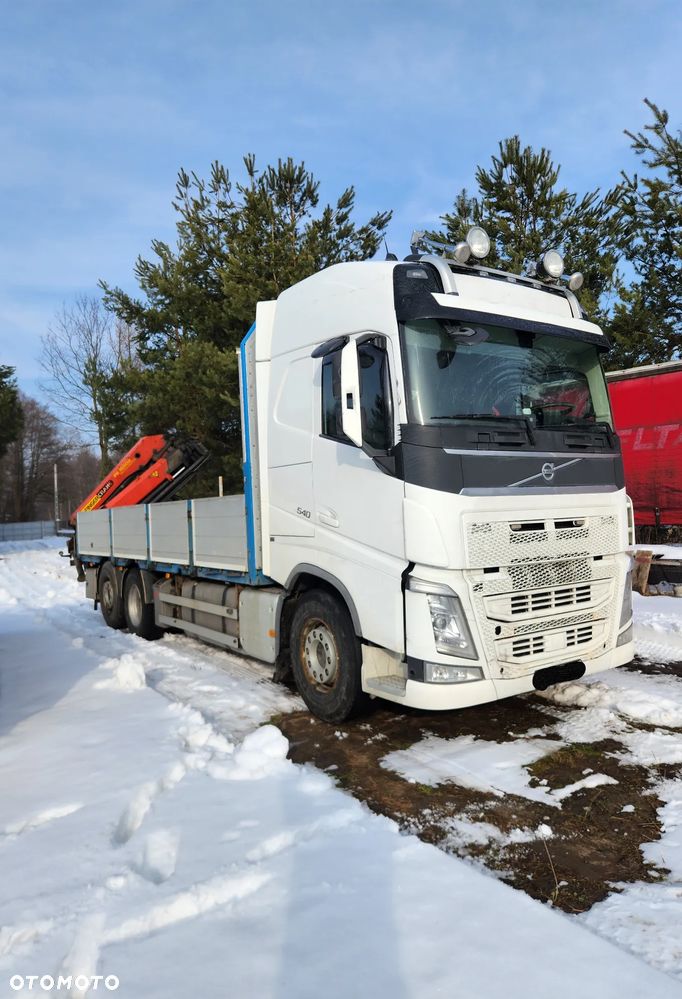 Volvo FH 540 6x2 HDS Palfinger PK16502 performance - 3