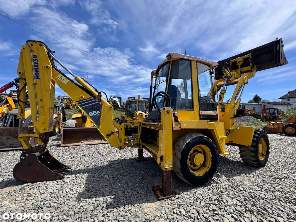 Komatsu WB98A* KOPARKO ŁADOWARKA KOMATSU WB98A*LEASING* ZAMIANA* SKUP* - 12