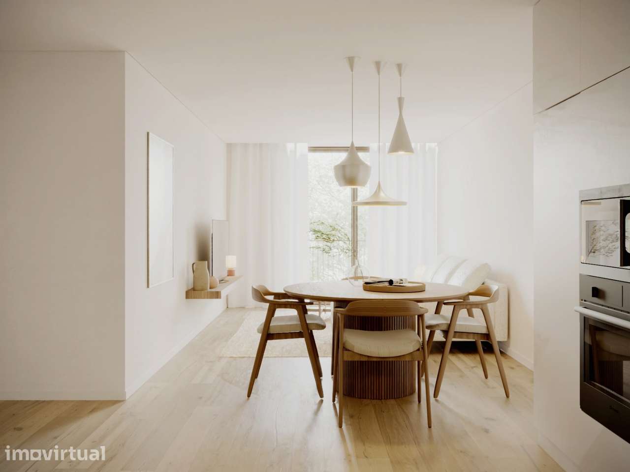 Apartamento T2 | Varanda | Condomínio Fechado | Piscina | Ginásio| Cam - Grande imagem: 2/13