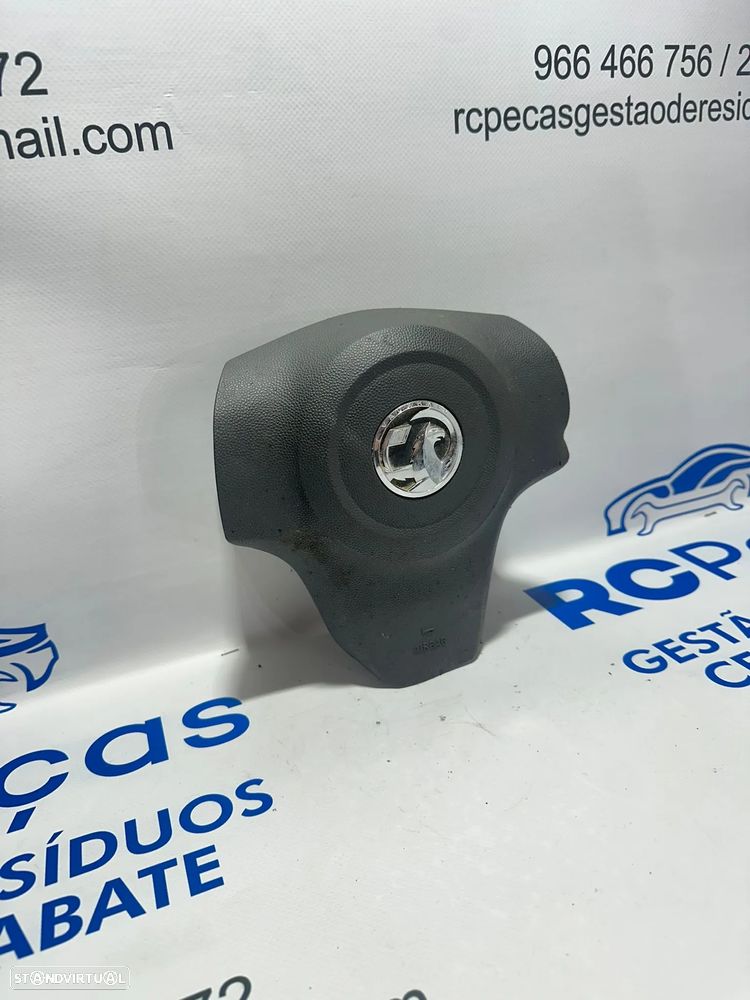 .Airbag Volante Guiador Original GM Opel Corsa D MK3 13369480 2006 - 2014 - 3