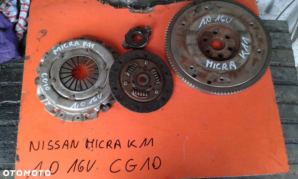 Nissan Micra K11 koło zamachowe 1,0 16v sprzęgło kompletne automat - 1