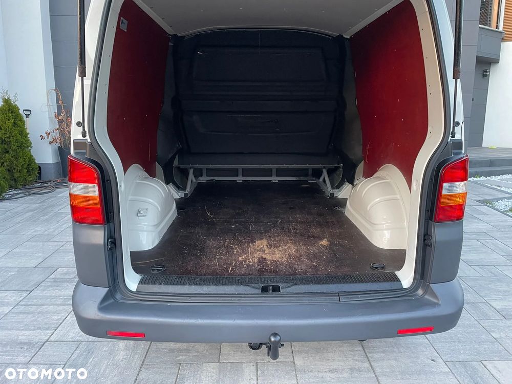 Volkswagen TRANSPORTER T5 L2H1 Długi Klima Skóry Tempomat Brygadówka Dubel Kabina - 23